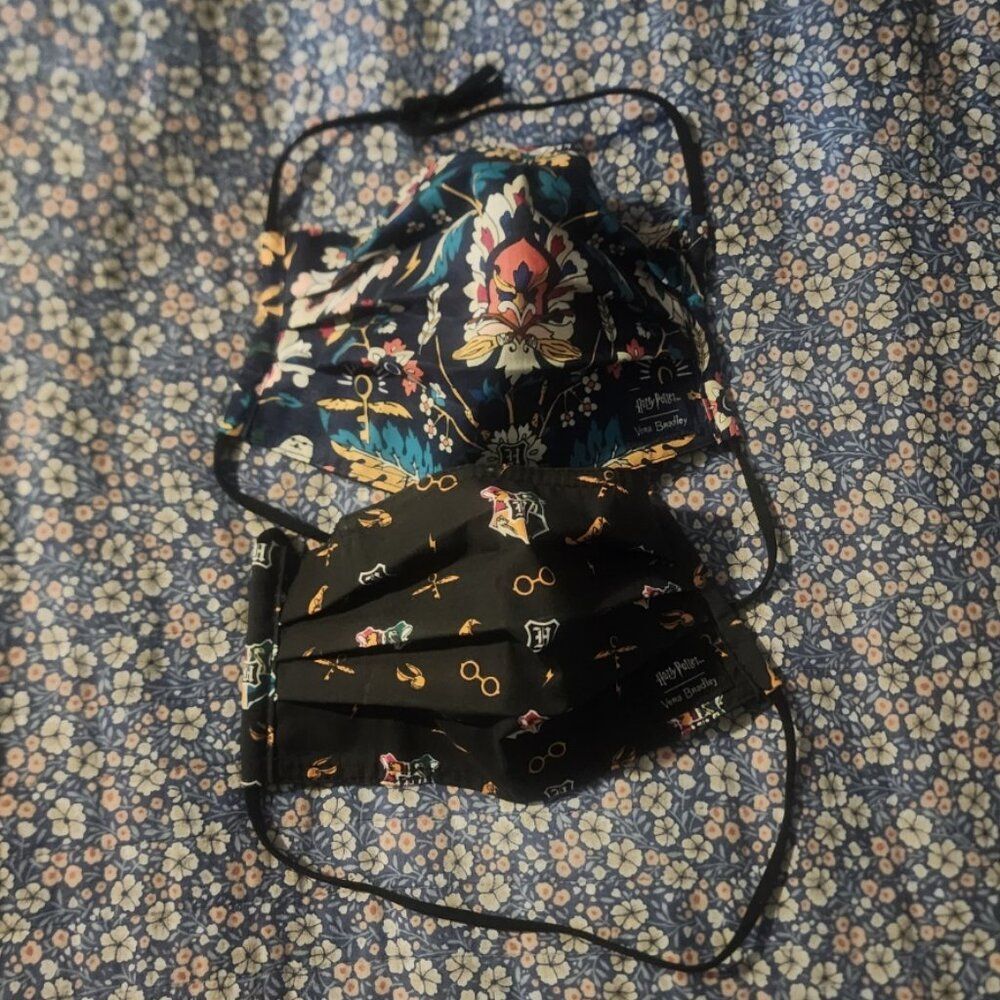 NWOT Vera Bradley Harry Potter Face Masks